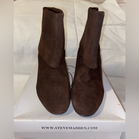 STEVE MADDEN, Brown suede, Size 7 - Picture 5 of 5